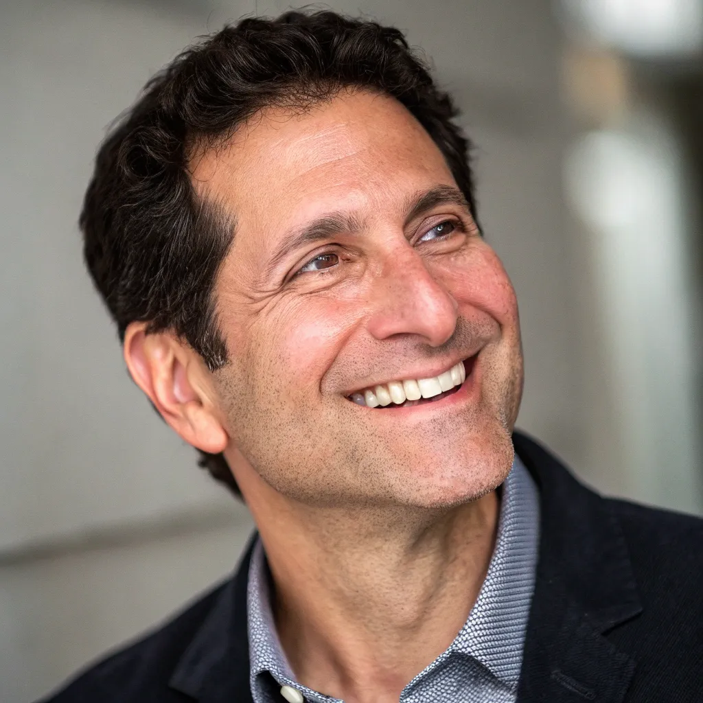 Portrait of David Stein, satisfied customer